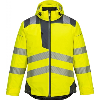 Portwest T400 PW3 Hi Vis zimná reflexná bunda žltá čierna
