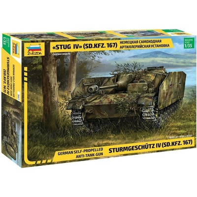Zvezda Sturmgeschütz IV Sd.Kfz.167 1:35