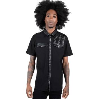 Image 1 of KILLSTAR мъжка риза KILLSTAR - Corporate Hell - Черен - KSRA003377