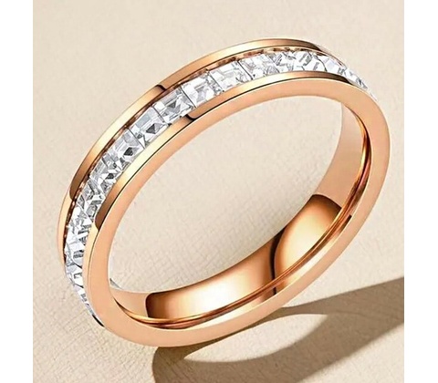 Glare Oceľový prsteň 366