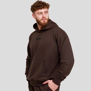 GymBeam Суичър Unstoppable Brown L