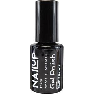 NailUP Гел лак NailUP Просто черно 6 мл, NUC002 (NUC002) - topmarket