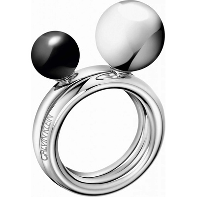 Calvin Klein oceľový prsteň Bubbly KJ9RMR04030