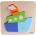 Viga Toys Детски пъзел Viga - Кораб, 4 части (50171)