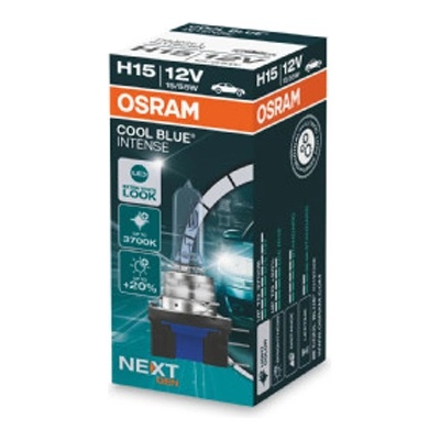 Крушка OSRAM H15, 12V, 55/15W, 3700K, 1350lm, 1 брой