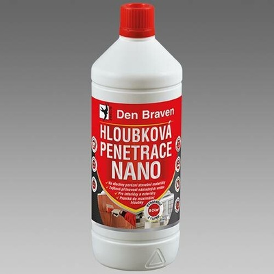 Den Braven Hloubková penetrace NANO Typ: kanystr, Barva: bílá, Balení (ml): 10 l