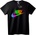 NOONEBRAND Тениска Nike Цветен Swoosh - S, Black
