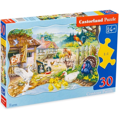 Castorland Пъзел Castorland от 30 части - Ферма (B-03310-1)