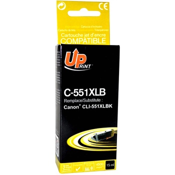 Compatible Мастилница UPRINT CLI-551XL CANON, Black (7181)
