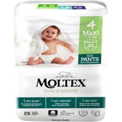 Moltex Pure & Nature natahovací Maxi 7-12 kg 22 ks