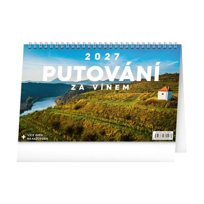 NOTIQUE Stolný Putovanie za vínom 23,1 x 14,5 cm 2027