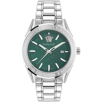 Versace V-Code Green VE6A00423 - Мъжки часовник (VE6A00423)