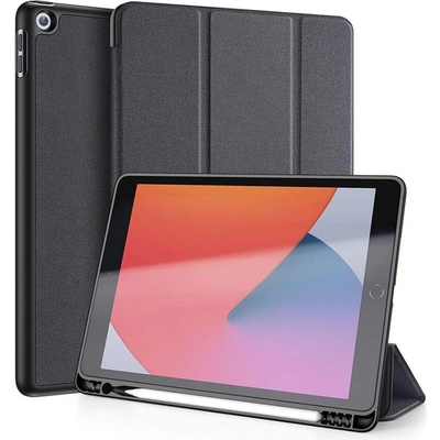 Dux Ducis Калъф с Pen Поставка за iPad 9/ 8/ 7 10.2", Dux Ducis Domo Case, Черен (6934913073803)