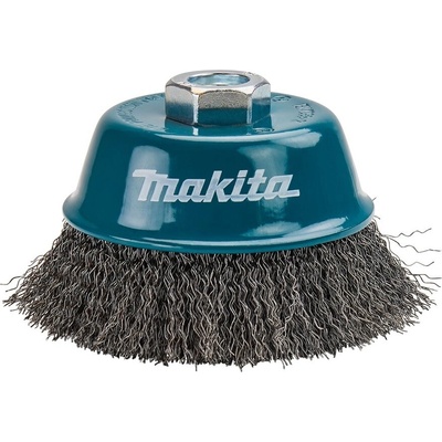 MAKITA D-29284 Kefa hrnčeková D 100 mm / M 14 - oceľový vlnitý drôt 0.3 mm - MAKITA D-29284