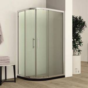Inter Ceramic Душ кабина ICS 787FC/ROUND, 85-95x110-120x200см, 5мм (787FC ROUND)