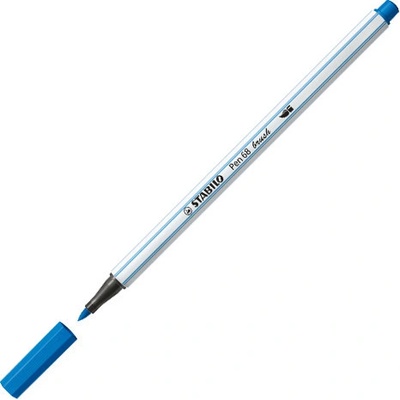 Stabilo Pen 68 Brush tmavo modrá