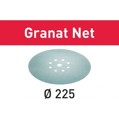 FESTOOL Sieťové brúsne prostriedky STF D225 P400 GR NET/25 Granat Net 201885