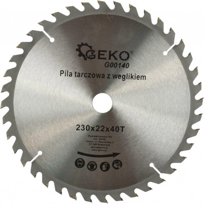 GEKO Kotouč pilový vidiový, 230x22x40T