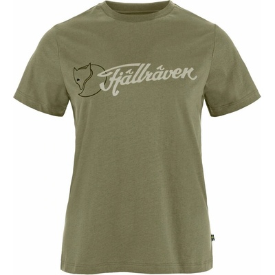 FJÄLLRÄVEN Archive Logo T shirt W Green
