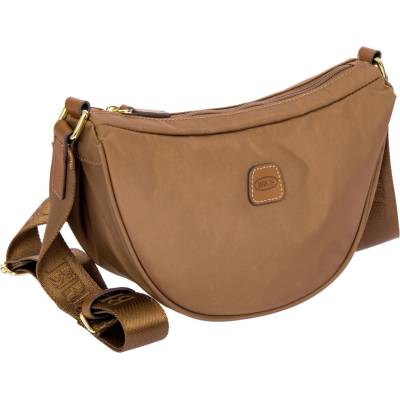 Bric`s Malá kabelka Bric's X-Bag Halfmoon S Brownie
