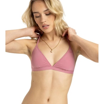 Roxy Beach Classics Fixed Tri bikini top - Pink (Heather Rose)