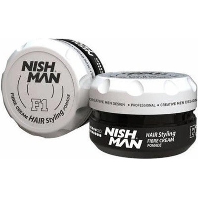 Nishman Hair Styling Fibre Cream Pomade F1 100 ml