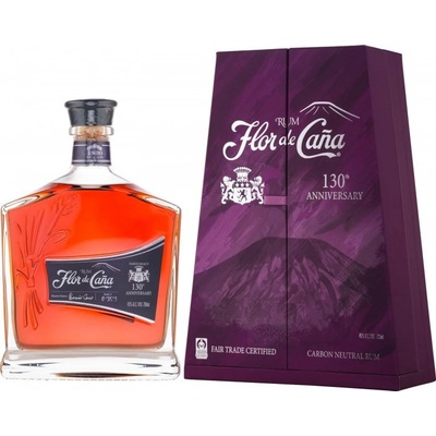 Flor de Cana 130 Anniversary 45% 0,7 l (kartón)