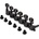 Gotoh SG381 07 6L Black Тунинг част за китара (SG381-07-6L-B)