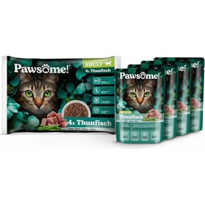 Pawsome adult tuňák 4x85 g