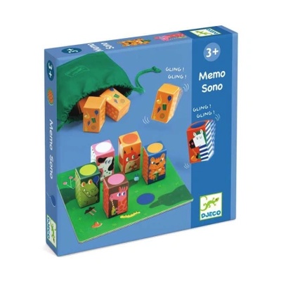 DJECO Образователна мемо игра със звук - DJeco (DJ08260)