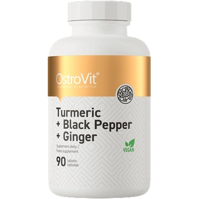 OstroVit Turmeric and Black Pepper and Ginger, 90 Tablets