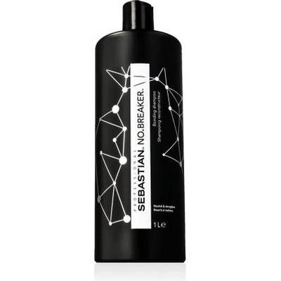 Sebastian Professional No. Breaker Bonding Shampoo 1000 ml нежен шампоан за увредена и изтощена коса за жени