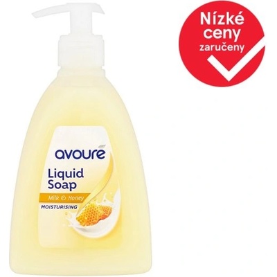 Avouré tekuté mýdlo Milk & Honey 500 ml
