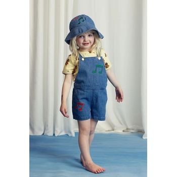 Mini Rodini Детска памучна капела Mini Rodini Note (2526510360)