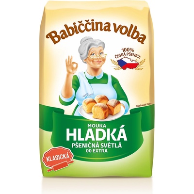 Babiččina volba mouka hladká světlá 1 kg
