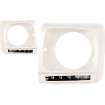 Дневни светлини за Mercedes W461 / W463 G-CLASS (1989-2010) - сиви с опушени дневни светлини