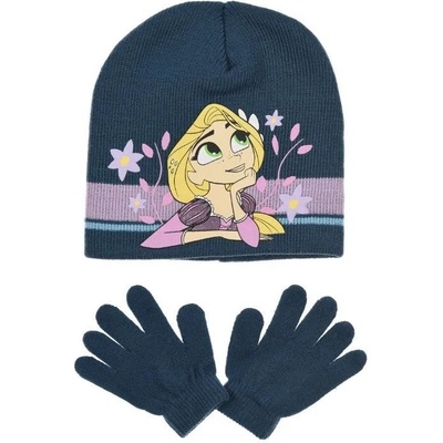 Sun City čepice a rukavice Princezna na vlásku