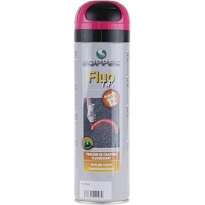 SOPPEC Značkovací sprej FLUO fluorescentný ružový 500 ml