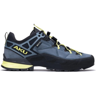 AKU Мъжки апроуч обувки AKU Rock DFS II GTX Approach shoes - Anthracite / Lime - размер 44, 5 (EU) (042-0451-0317)