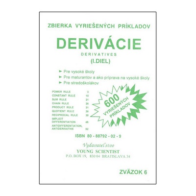 Derivácie, I. diel - Marián Olejár