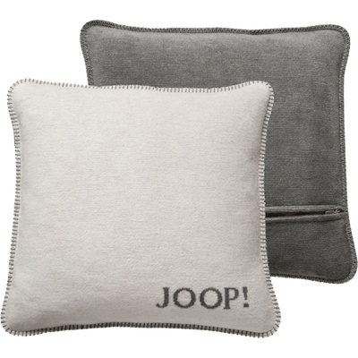 JOOP! Melange Doubleface Ecru-Graphit polštář 50 x 50 cm – Hledejceny.cz