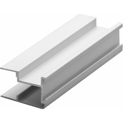 Aluprofil Úchytková lišta Klasik Plus 18 mm 2,70 m hliník