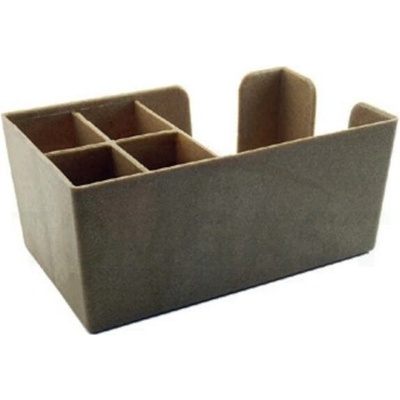 Bar Caddy dřevěný 25 × 25 × 10,5 cm