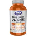NOW L-Arginine 1000 mg / Double Strength [180 Таблетки]