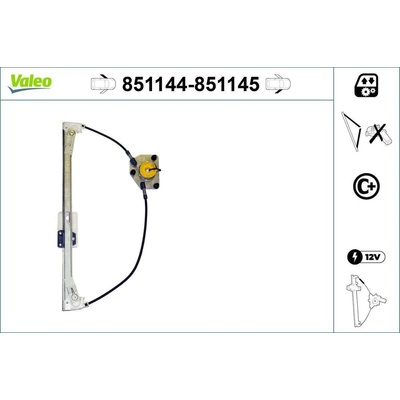 Zvedací zařízení oken VALEO 851144