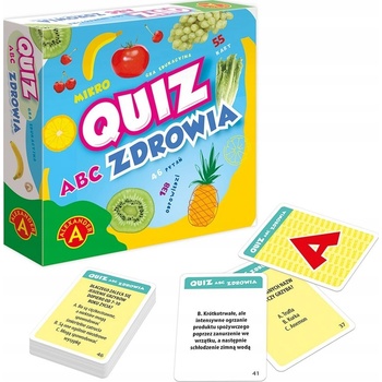 Alexander Toys Александър Микро Куиз Здраве abc Образователна настолна игра (5906018028676)