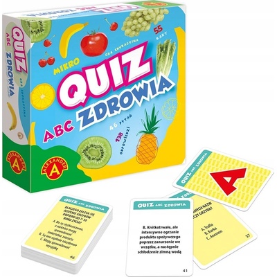 Alexander Toys Александър Микро Куиз Здраве abc Образователна настолна игра (5906018028676)