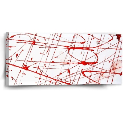 Sablio Obraz Krvavé cákance - 110x50 cm