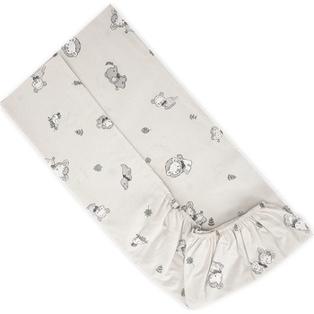 Lorelli Чаршаф с ластик Lorelli - Jungle, 70 x 140 x 15 cm, Бежов (20051346801)