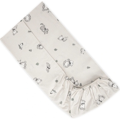 Lorelli Чаршаф с ластик Lorelli - Jungle, 70 x 140 x 15 cm, Бежов (20051346801)
